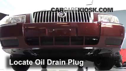 2009 Mercury Grand Marquis LS 4.6L V8 FlexFuel Huile Changer l'huile et le filtre à huile